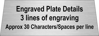 Spark Plug Trophy - Antique Silver | Engraved Spark Plug Award - 6 or 8 Inch Tall Decade Awards