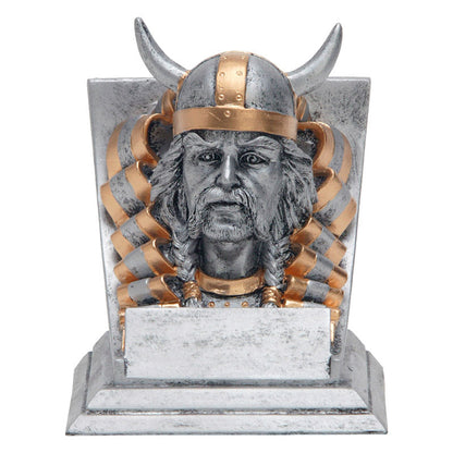 Viking Spirit Mascot Trophy | Engraved Viking Award - 4 Inch Tall Decade Awards
