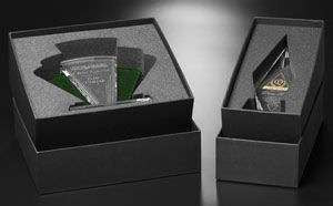 Star Constellation Crystal Trophy | Engraved Star Corporate Award - 14" Tall Decade Awards