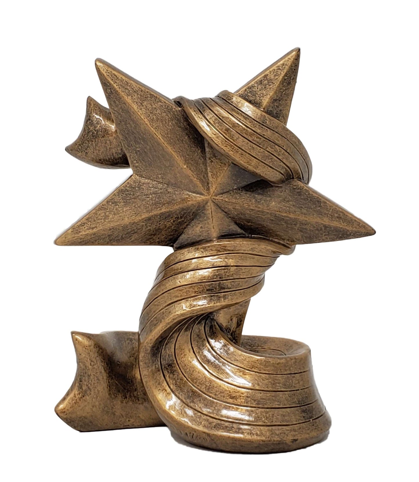 Star Trophy, Gold | Engraved Gold Star Award | Employee Superstar Recognition - 5 or 7 Inch Tall Decade Awards