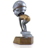 Swimming Bobblehead Trophy - Female / Male | Engraved Swimmer Award - 6 Inch Tall Decade Awards