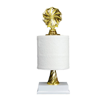Spiciest Chili Cook Off Award with toilet paper trophy and free custom engraving by Decade Awards