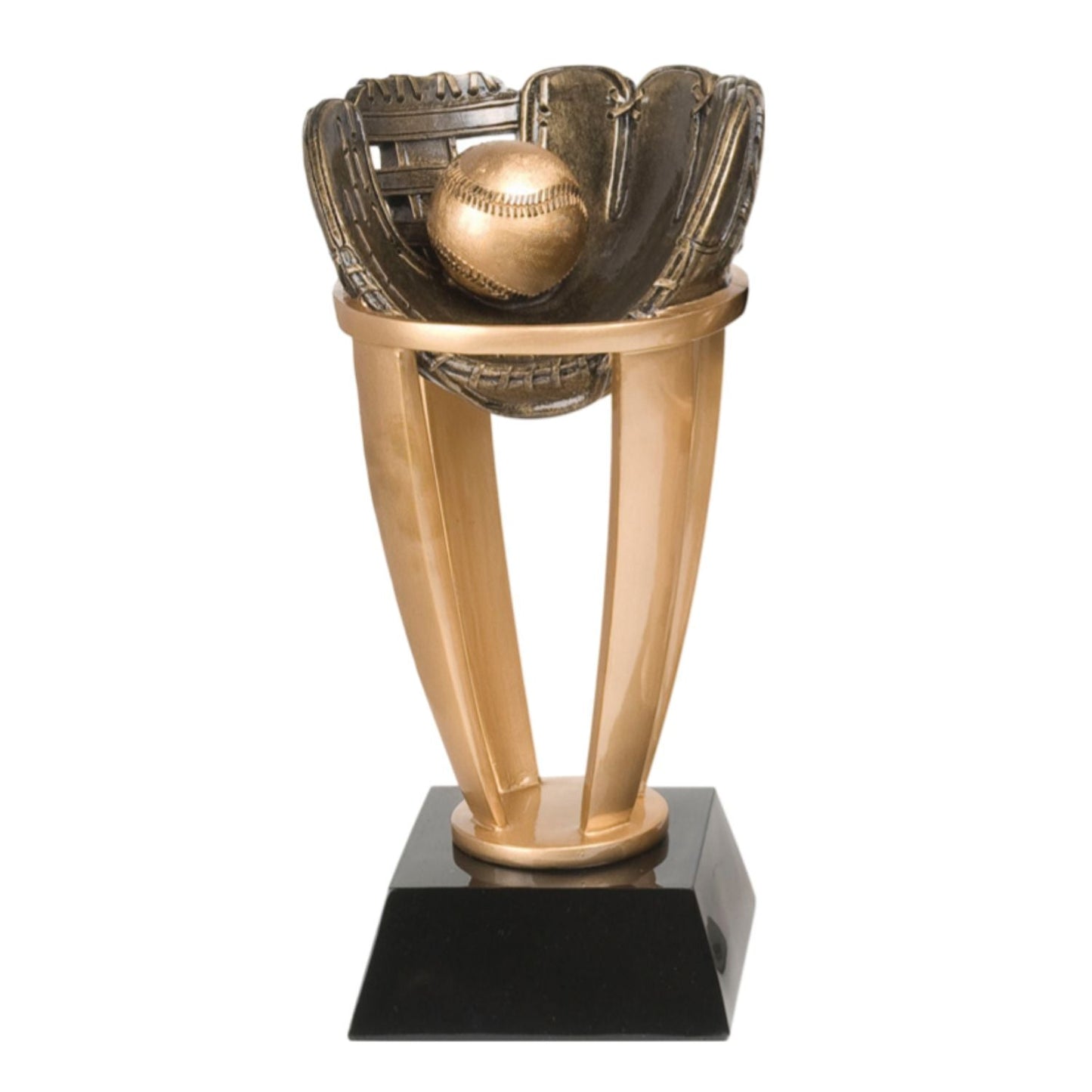 Baseball or Softball Tower Trophy | Engraved Baseball Award - 7.5, 10.75 or 13 Inch Tall Decade Awards