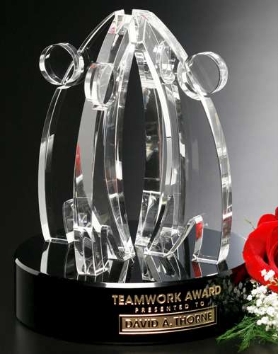 Teamwork Corporate Award - 8" Decade Awards