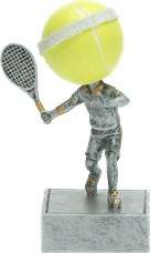 Tennis Bobblehead Trophy | Fast Serve Bobblehead Award | 5.5 Inch Tall Decade Awards