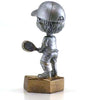Tennis Bobblehead Trophy - Female / Male | Engraved Tennis Award - 6 Inch Tall Decade Awards