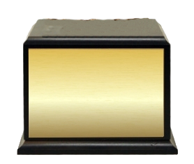 Personalized Perpetual Trophy Base | Cherry or Matte Black  | 5.25 Inch