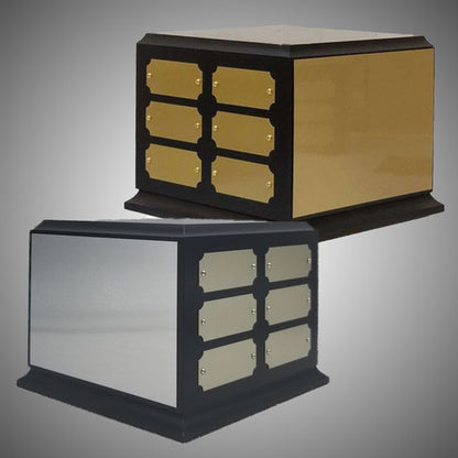 Personalized Perpetual Trophy Base | Cherry or Matte Black  | 5.25 Inch