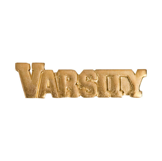 VARSITY Lapel Pin | Letter Jacket Chenille Pin - Varsity Decade Awards