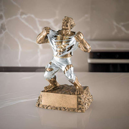 Monster Victory Trophy | Engraved Triumphant Beast Award - 6.75 or 9.5 Inch Tall Decade Awards