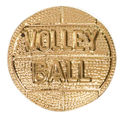 Volleyball Lapel Pin | Letter Jacket Chenille Pin Decade Awards