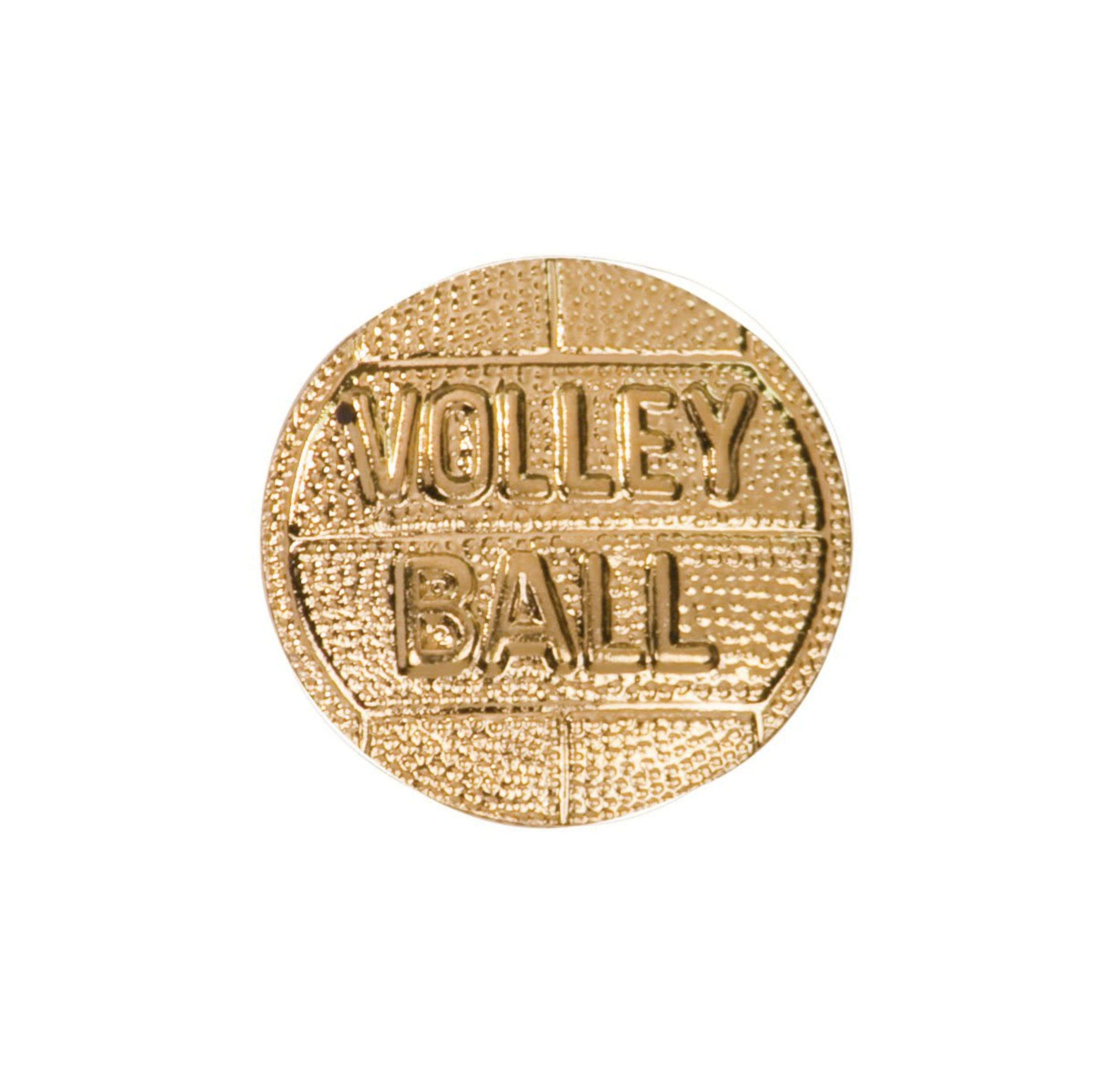 Volleyball Lapel Pin | Letter Jacket Chenille Pin Decade Awards