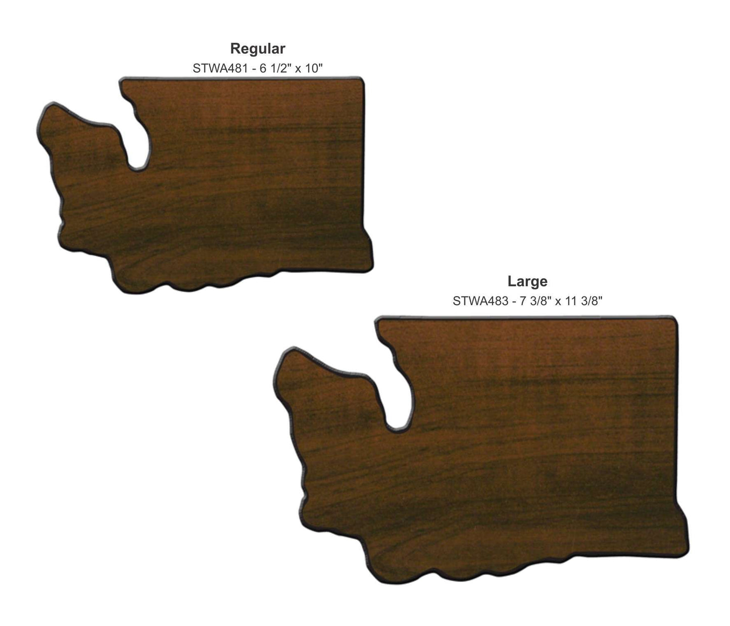 Washington State Plaque - 2 sizes Decade Awards