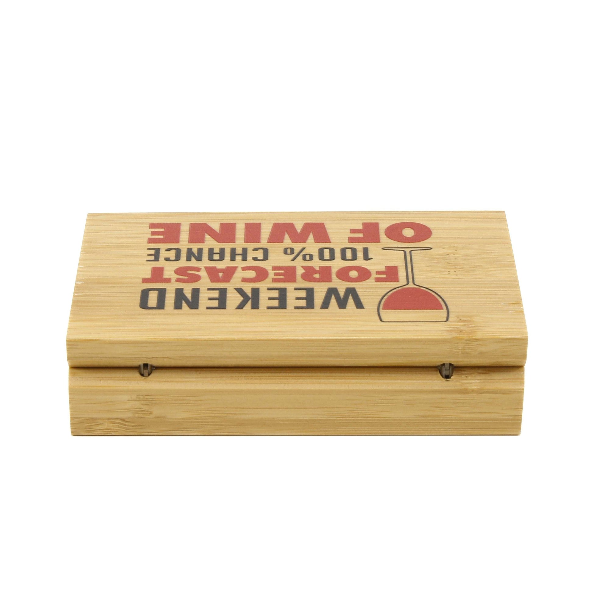 Wine Tool Set | Engraved Bamboo 2 Piece Wine Set Decade Awards