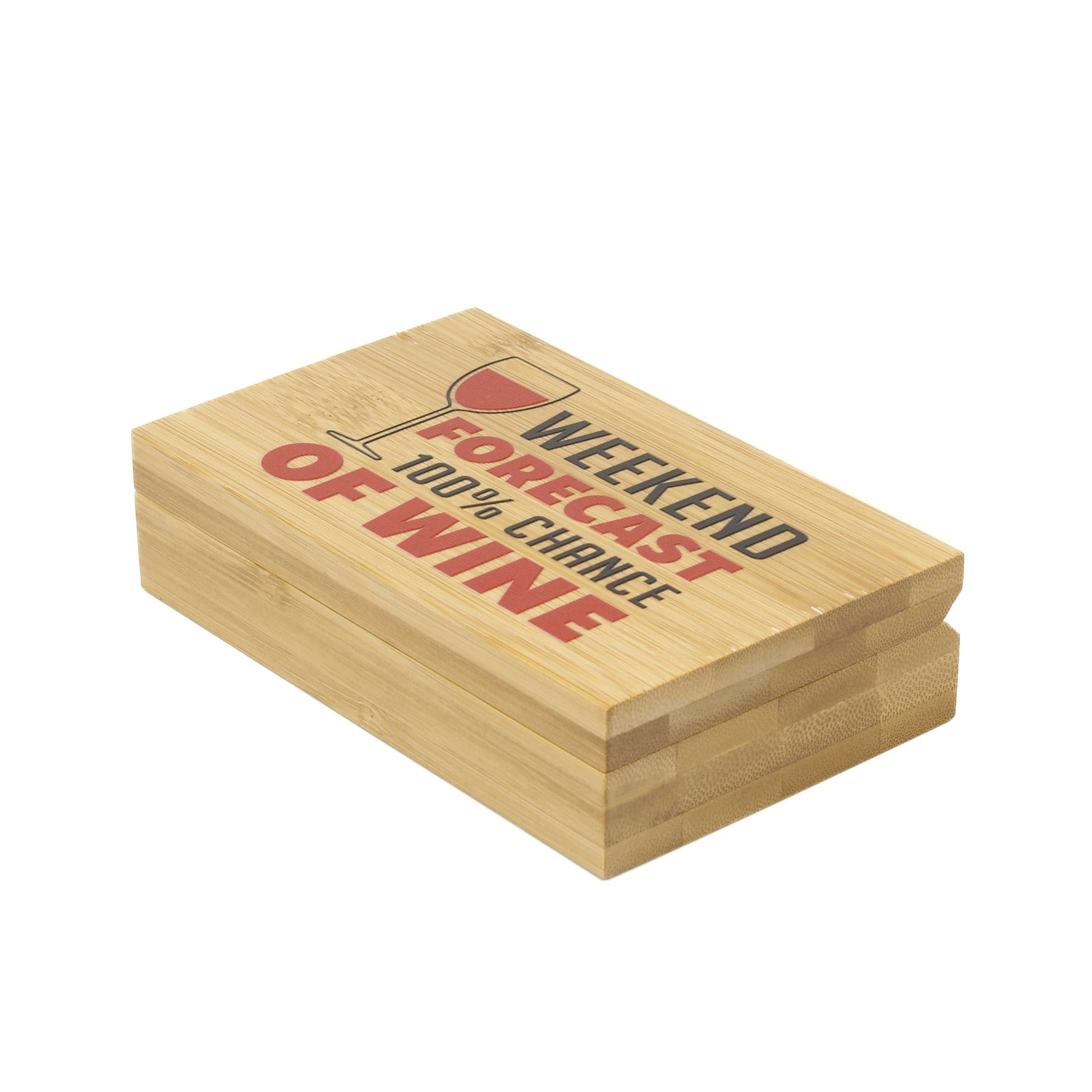 Wine Tool Set | Engraved Bamboo 2 Piece Wine Set Decade Awards