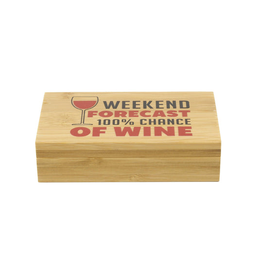 Wine Tool Set | Engraved Bamboo 2 Piece Wine Set Decade Awards