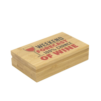 Wine Tool Set | Engraved Bamboo 2 Piece Wine Set Decade Awards