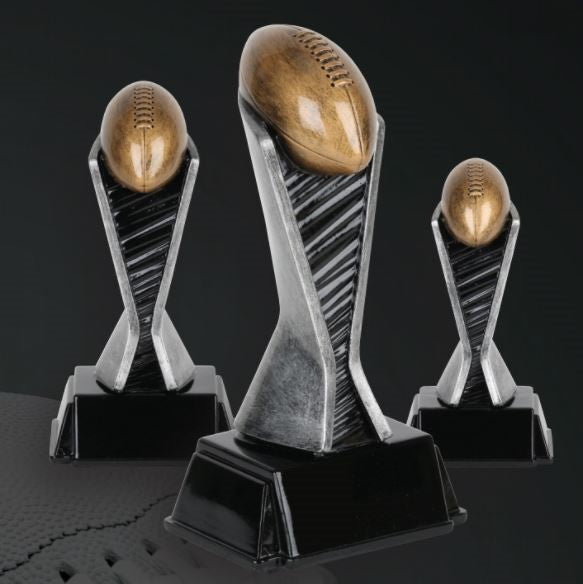 World Class Football Award | Engraved Football Tower Trophy - 6, 8 or 12 Inch Tall  Decade Awards