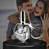 3D Crystal Heart Key Chain - 3D Crystal Custom Photo Gift Decade Awards