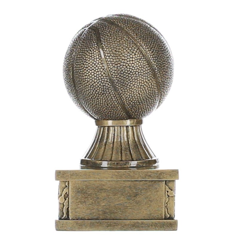 Gold Basketball Trophy